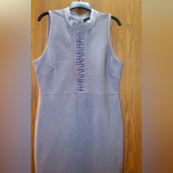Grey-Silver Women Bandage Dress from Venus - EUC.